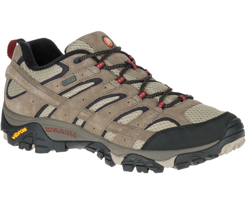 Buty Merrell Moab 2 Wasserdicht - Buty Trekkingowe Męskie Merrell - Brązowe [SPHGA-4713]